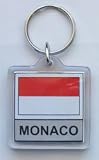 Monaco - Country Lucite Key Ring