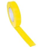 1 X 60 yds. Vinyl Marking Tape (Yellow) - Quantity of 12