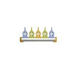 Casabella Multi-Colored Grook® Holder (Lime / Periwinkle / Marigold)