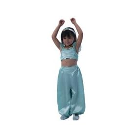 DISNEY - D�guisement Princesse Jasmine Jade - deguisement Christys - taille 5/7 ans
