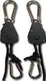 HIDHUT Light Hanging Rope Ratchet Pair
