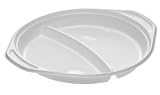 Produkt-Bild: 1000 Men&uuml;teller PP 2-get. &Oslash; 22cm wei&szlig; m.Ohren