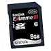 Sandisk 8GB EXTREME III SDHC SD Card Class 6 (SDSDX3-8192)