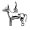 Dog Chihuahua Charm - Sterling Silver