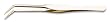 TWEEZER UTILITY NICKEL PLATED 6-3/4"