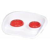 Trixie 2472 Dinner-Set, Kunststoff, 0,25 Liter/0,3 Liter, granit/N�pfe, rot oder blauvon "Trixie"