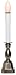 Bethlhem Lighting 'All-in-One' 12-Inch Pewter Candle with Light Sensor and Timer