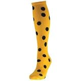 Red Lion Dots Knee High Socks