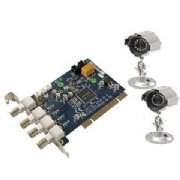 Q-See QSDT42DPCRC 4 Channel H.264 PCI DVR Card