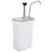 Server Products, Inc. Condiment Pump with Imprinted White Tartar Sauce Knob for Fount...