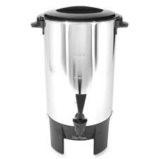30 Cup Percolating Urn, 10x10x153 Prong, Stainless Steel by Classic Coffee Concepts, Inc