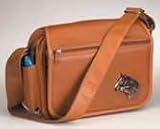 Leather Field Handbag with Horse Embroidery Mare & Foal Tan Leather