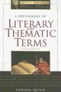 A Dictionary of Literary and Thematic Terms (Facts on File Writer's Library)