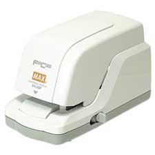 Max EH-20F Max EH-20F Flat Clinch Anti-Jam Elec Stapler and Stapler Cartridge, 25 Sheet Cap On Sale