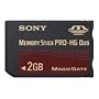 Sony MS-EX2G 2GB Memory Stick Pro-HG Duo