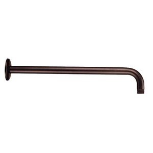 Danze D481027RB 15-Inch Right Angle Shower Arm with Flange, Oil Rubbed Bronze