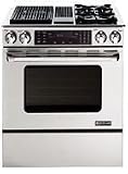 Jenn-Air : JDS9865BDP Pro-Style Dual Fuel Downdraft Slide-In Range STAINLESS STEEL