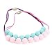 Juniorbeads by Chewbeads Madison Jr. Necklace, 100% Safe Silicone - Spearmint