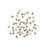 14K Gold-Filled Crimp Beads 2 X 2mm (50)