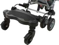 OBaby Kiddie Ride-On Board - Black