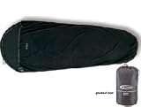 Gelert Sbg151 Fleece Mummy Sleep Bag Liner Black