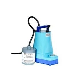 Little Giant 5-ASP-FS, 1/6 HP, 1200 GPH - Submersible Utility Pump with Integral Float Switch, 10' P