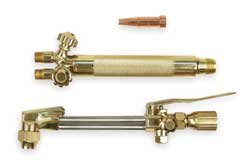 Westward 2CZE1 Cut/Weld Outfit, Acetylene, Cuts 6 In