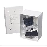 Black Flocked Cat in Gift Box Wedding Gift