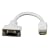 Apple Mac Mini DVI (Male) to VGA (Female) Adapter - Premium Quality - White Coloured - Display Adapter - Signal Converter - 20cm/0.2m - Video Output Lead - Mac to Monitor - FREEPOST