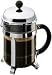 Bodum Chambord Shatterproof Original French Press 17oz Stainless Steel 4 Cup Coffee Maker