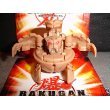 Bakugan B2 Bakupearl Single, LOOSE Figure Sub Terra Brown BLADE TIGRERRA 550G