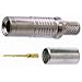 Canare DCP-C4F DIN 1.0/2.3 Connector for L-4CHD/Belden 1505A/Gepco VPM2000-by-Canare