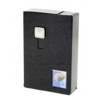 Outer Rebel Fashion Flasks and Smoking Accessories- Black Enameled Parachute Flip-Top Stainless...