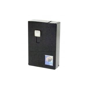 Outer Rebel Fashion Flasks and Smoking Accessories- Black Enameled Parachute Flip-Top Stainless...