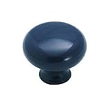 1 1/4 Dia Navy Blue Knob
