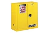 Justrite Flammable Cabinet With Manual Close Double Door 30 Gallon