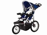 Schwinn Turismo Swivel Single Jogger, Blue/Gray
