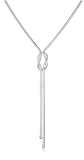 Silver Ladies Ch0172 Love Knot Mouse Tail 16