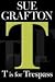 T Is for Trespass (Perfect Paperback)