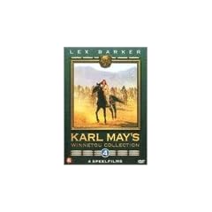 KARL MAY - Winnetou sammler box 4: Der Schatz der Azteken / Die Pyramide des Sonnengottes / Old Shatterhand / Der Schut