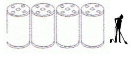 IQAir Gas cartridges 260 IA 4-AC 4 set of 4 fits MultiGas GC