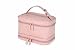 Royce Leather Ladies' Cosmetic Travel Case - Carnation Pink