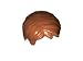 Dark Orange Fancy Men's Hair - LEGO Minifigure Piece