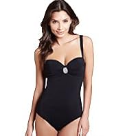 Autograph Diamanté Trim Underwired Swimsuit