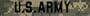 ACU Branch Tape - U.S. ARMY - SEW ON