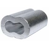 C M Chain 3/16In Aluminum Cable Ferrule 50Pk 52338 ~ Columbus McKinnon