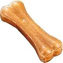 10 Premium Pressed Rawhide Bone Treats 8"