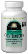 Source Naturals Calm Thoughts, 90 Tablets