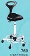 Hair Cutting Stool Pibbs Style 769 Pouff with Back