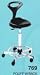 Hair Cutting Stool Pibbs Style 769 Pouff with Back